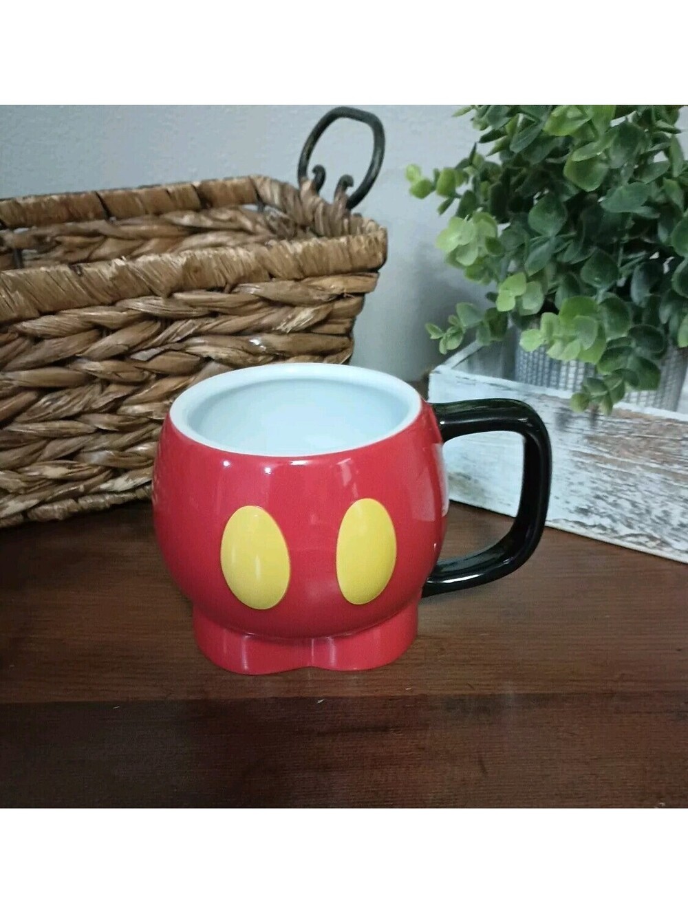 Mickey Mouse Cup Coffee Tea Mug Disney Store Exclusive Knickers